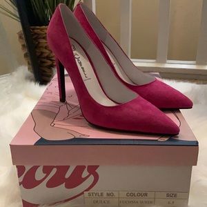 Jeffrey Campbell Dulce Fuschia Pumps